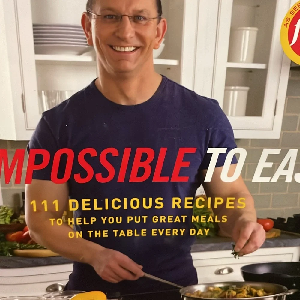 Robert Irvine "Impossible to Easy" hardcover cookbook The Food Network - Picture 2 of 5